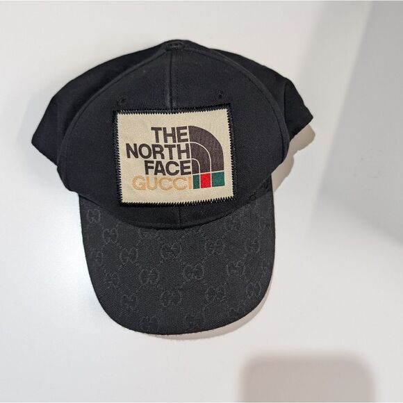 The North Face x Gucci Black Cap - Picture 1 of 5